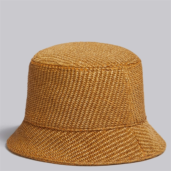 Marni Cappelli Rafia Hat, Caramel 